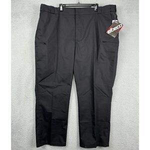 Elbeco‎ Tactical Cargo Pants Mens 48R Reflex Black Trouser Ripstop E7340R NEW